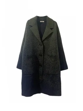 ABRIGO LANA MOTAS VERDE NAVY