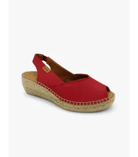 Alpargata Bernia roja