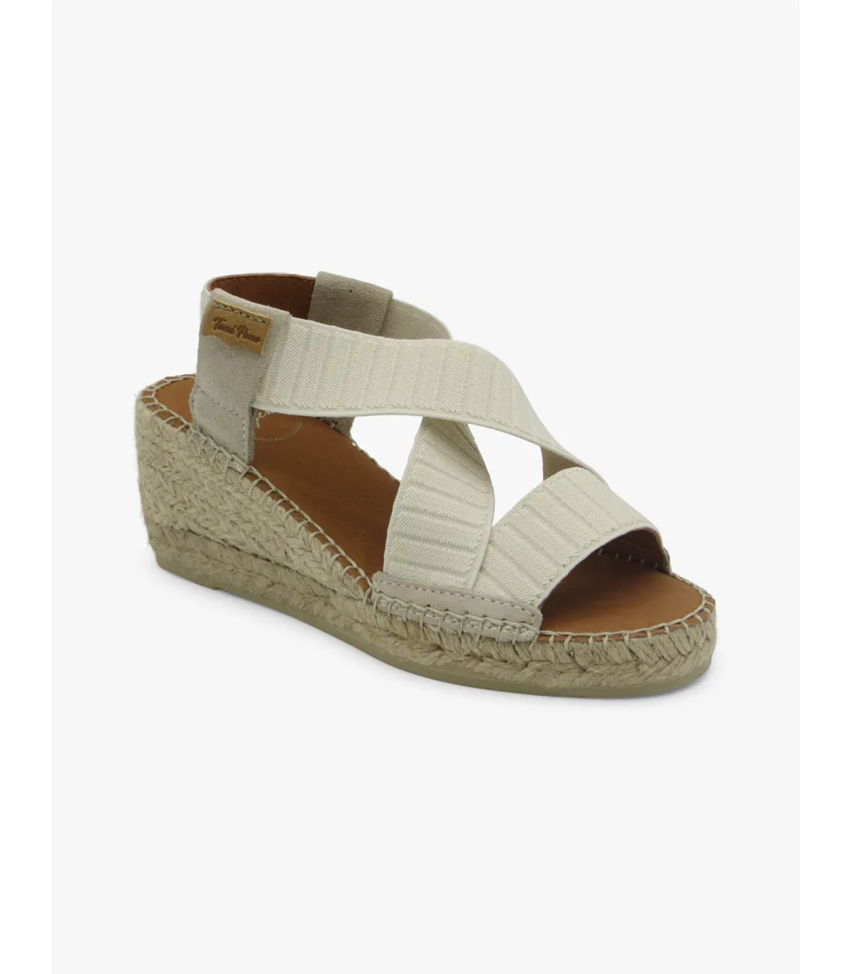 Alpargata Elásticos Beige
