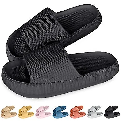 Bathing Shoes Men Women Slippers Bathing Slippers Slippers Rubber Home Slippers Non-slip Mules Summer Garden Flip Flops