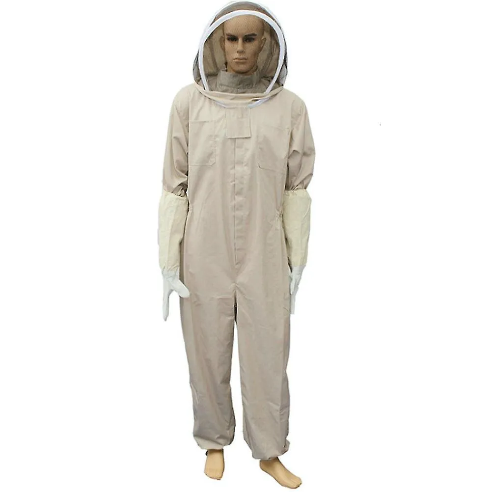 Bee Suit With Gloves Beekeeping Protective Suits Beekeeper Suit Bee Keeper Gear Coveralls Bee Outfit