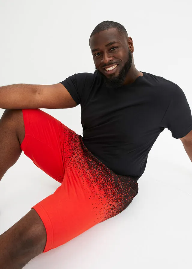 Bermudas de chándal Amapola/negro