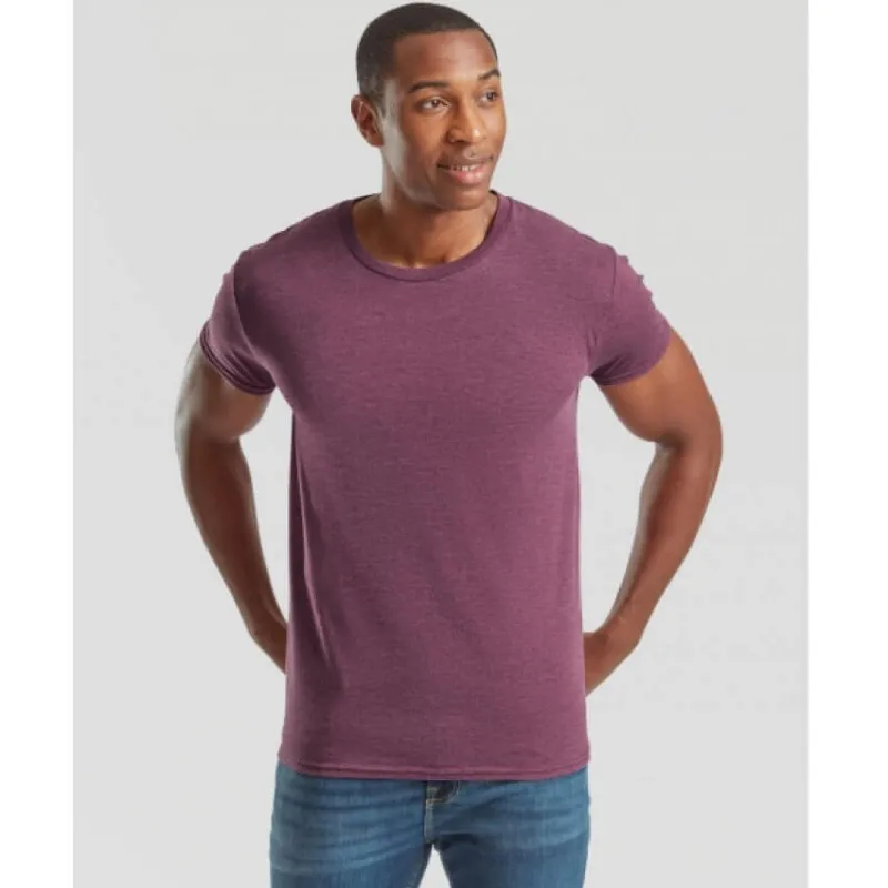 Camiseta Manga Corta Hombre Iconic de Fruit of the Loom