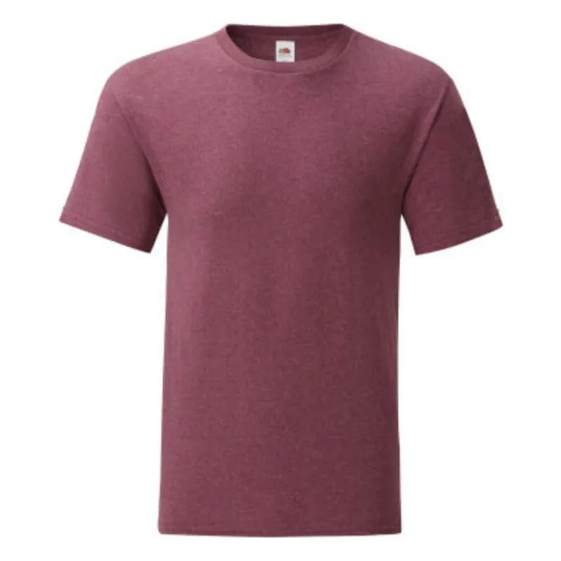 Camiseta Manga Corta Hombre Iconic de Fruit of the Loom