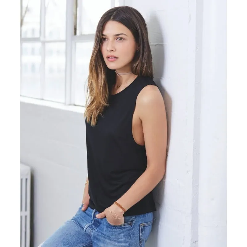 Camiseta Tirantes Mujer Sisas Amplias de Bella + Canvas