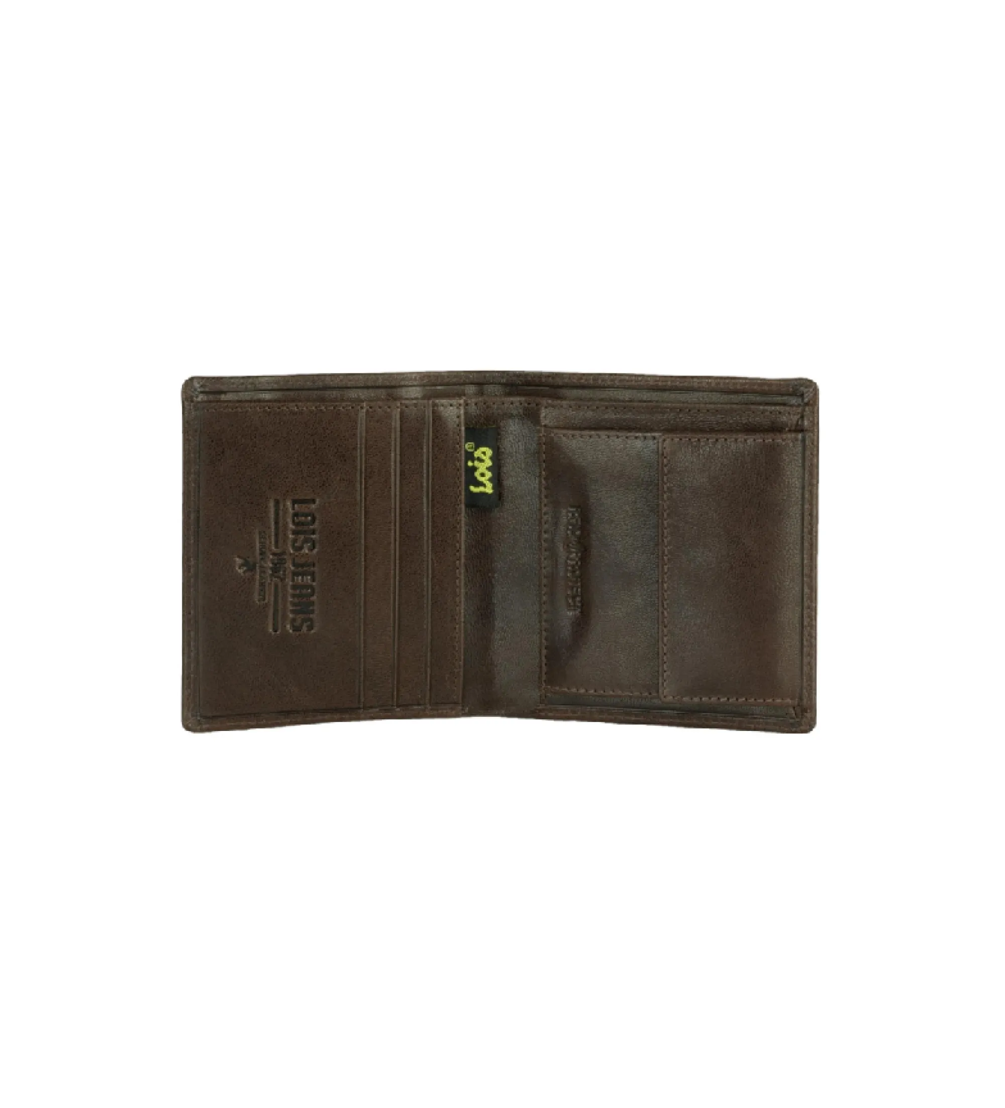 Cartera de piel RFID  202606 color marron