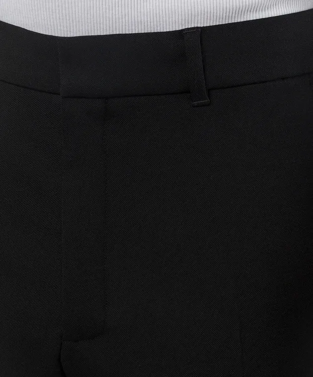 Casablanca Black pants with wool