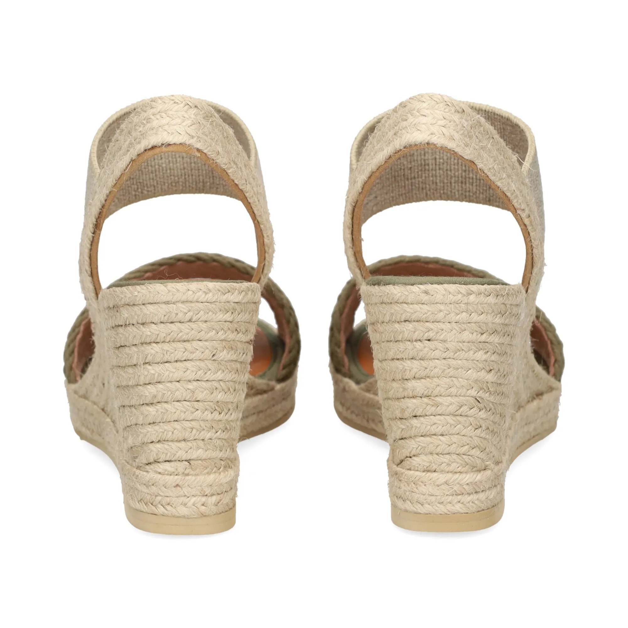 CASTELLER Sandalias cuña de Mujer KAKI