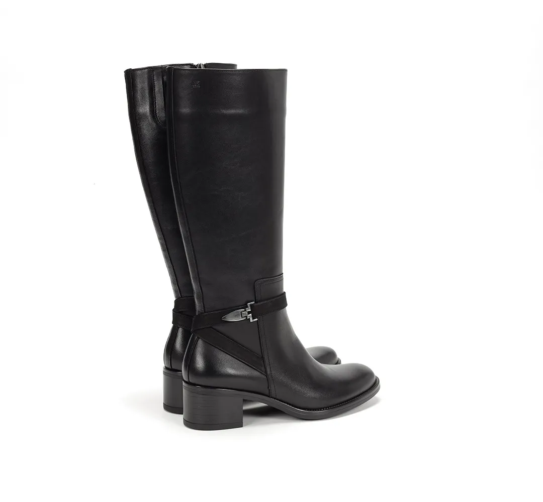 CHIARA D8965 Bota Negra