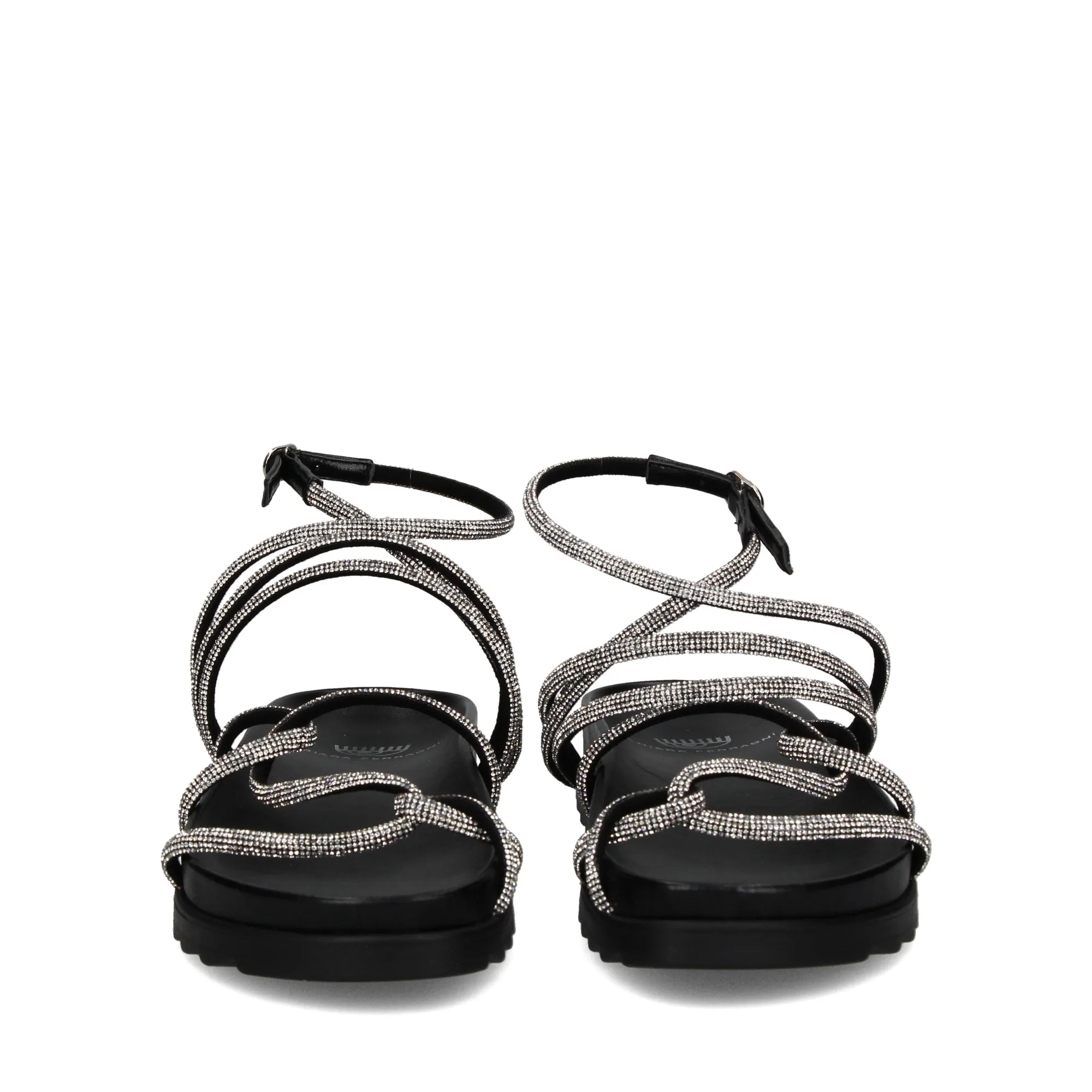 CHIARA FERRAGNI Sandalias con plataforma de Mujer 001 NEGRO
