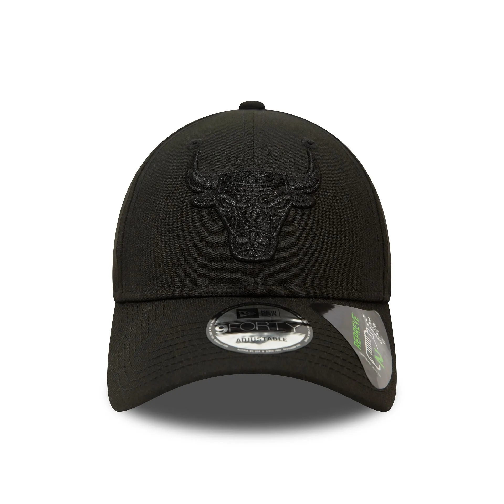 Chicago Bulls Repreve Outline Negro Gorra Ajustable 9FORTY