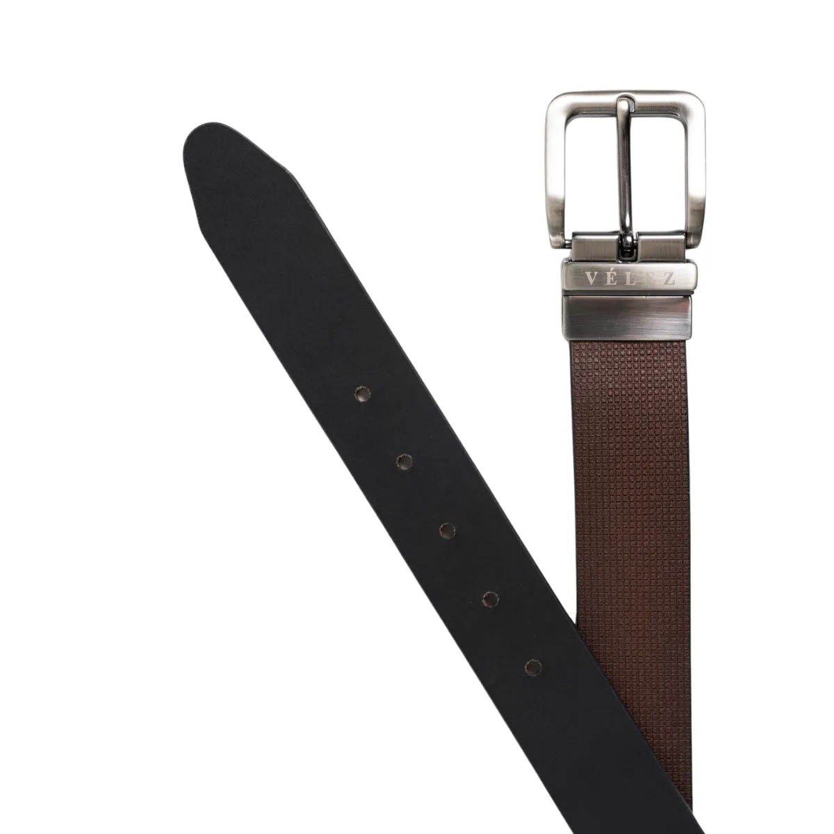 Correa de Cuero Reversible Citrino