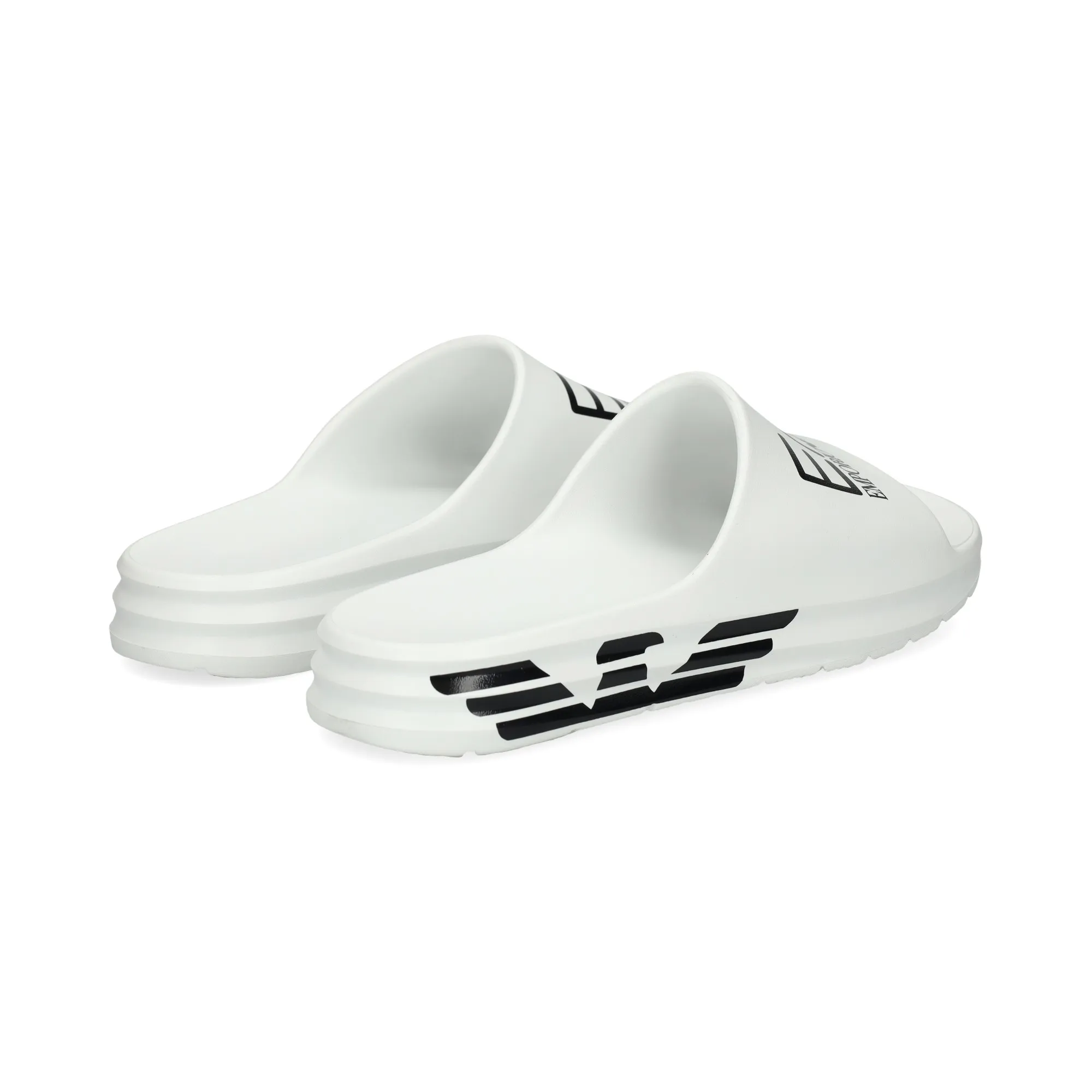 EA7 Sandalias de Hombre D611 WHITE+BLAC