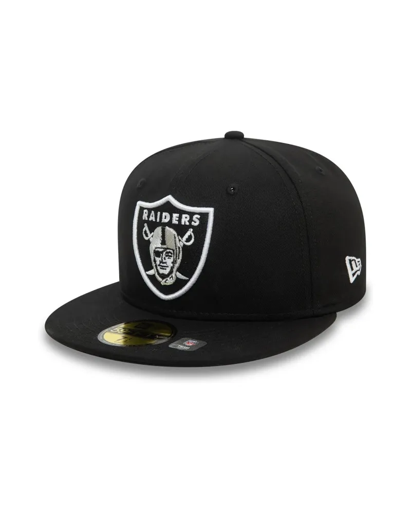 GORRA NEW ERA NEGRA RAIDERS ACPERF 59FIFTY LASRAI