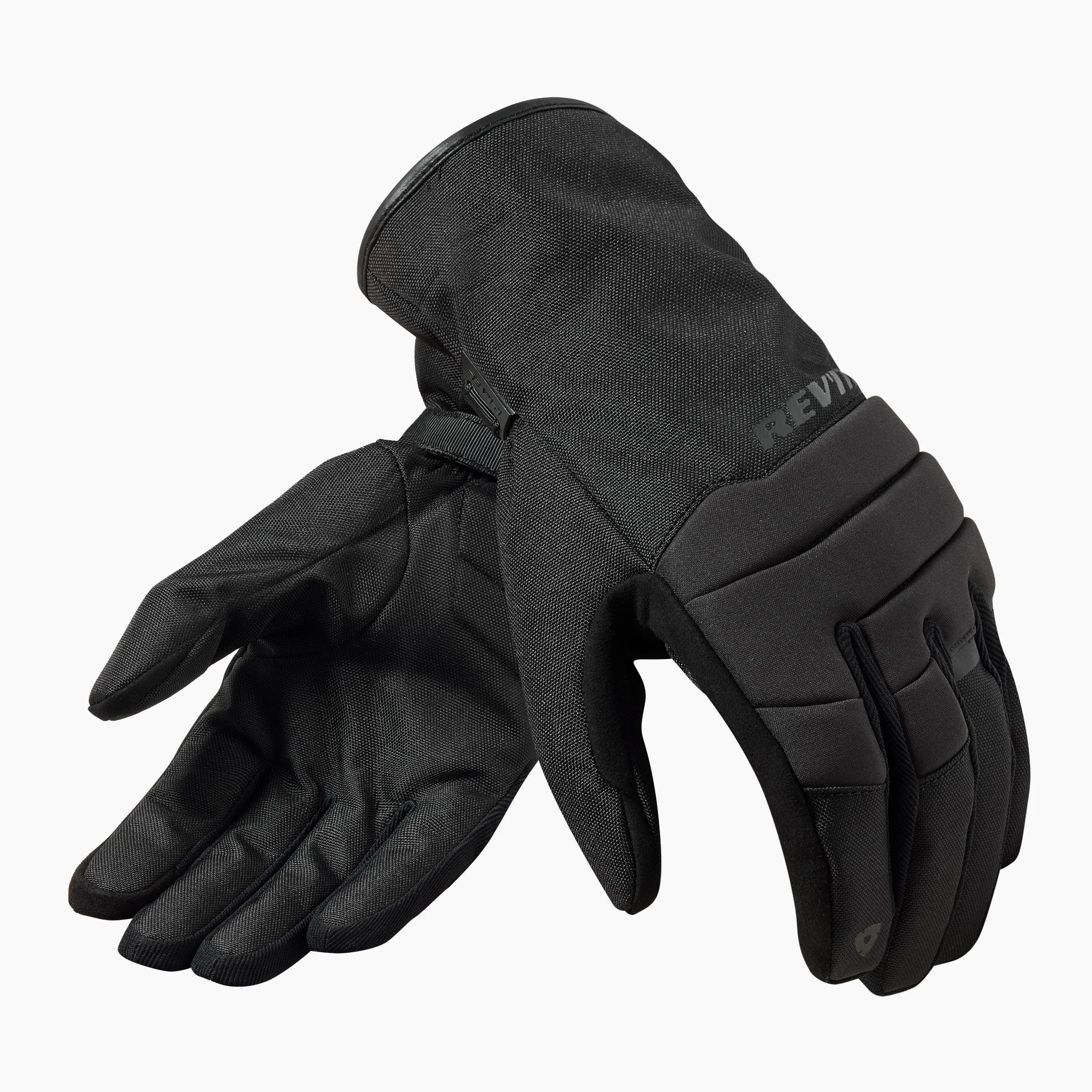 Guantes cortos, textiles e impermeables para uso metropolitano