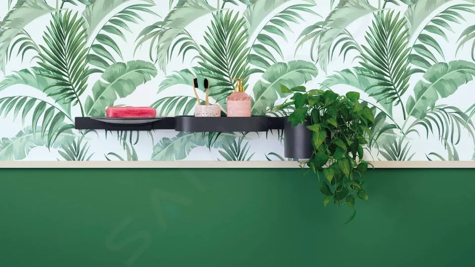 Hansgrohe WallStoris - Recipiente multiuso, negro matee 27921670