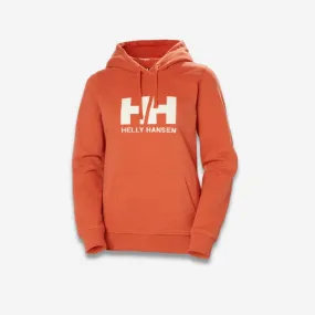 Helly Hansen Woman Logo Hoodie Terracotta