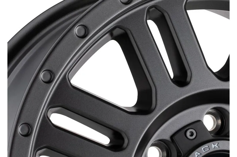 Llanta de aleación Matte Gunmetal Yellowstone Black Rhino 8.0x18 ET48 84,1 6x130