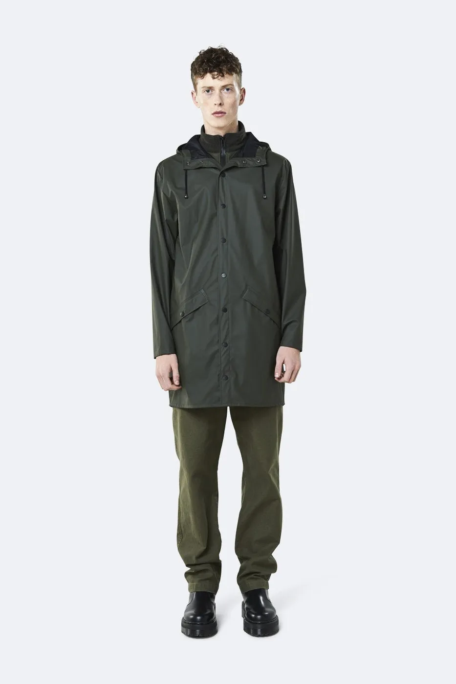 LONG JACKET GREEN