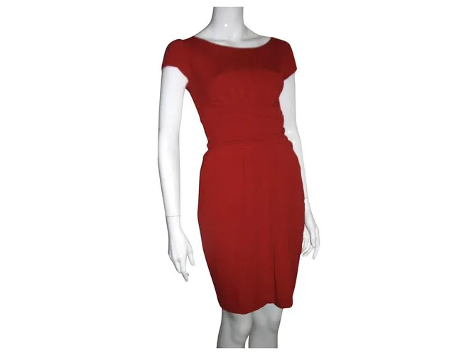 Moschino Cheap And Chic vestido rojo Roja 