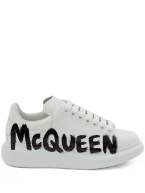 N373O (G5) Alexander Mcqueen Blanco Negro GRAFFITI