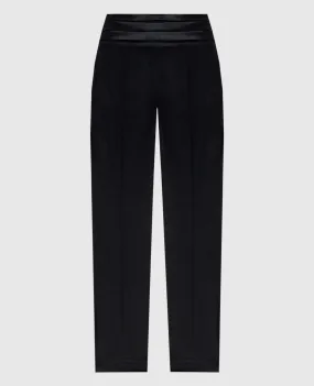 Peserico Black pants with wool