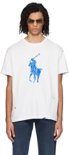 Polo by Ralph Lauren White Big Pony T-Shirt
