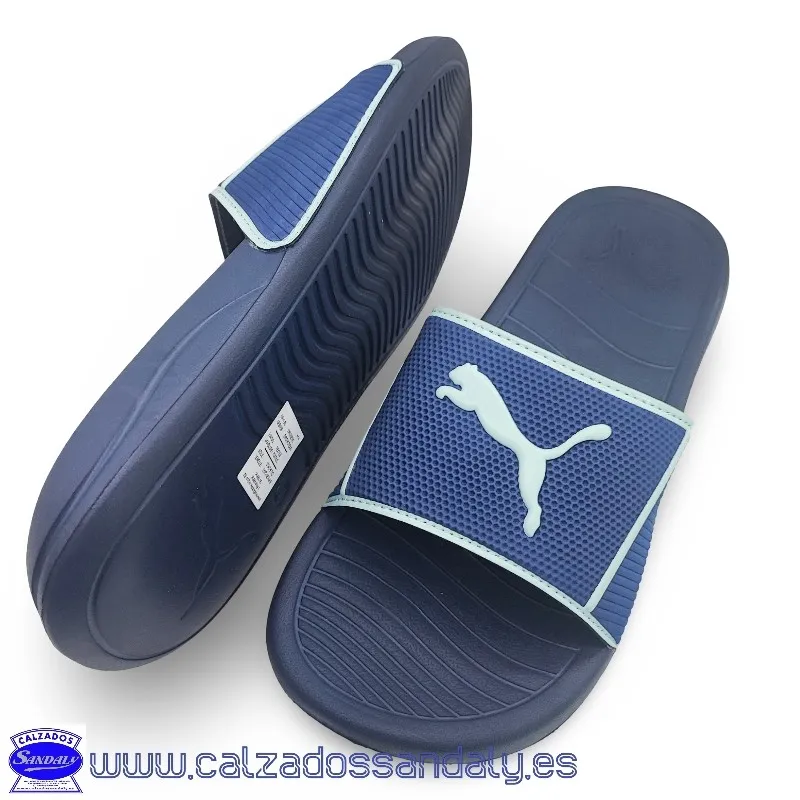 PUMA CHANCLA AGUA PALA Y SUELA CONFORT POPCAT 20 - MARINO