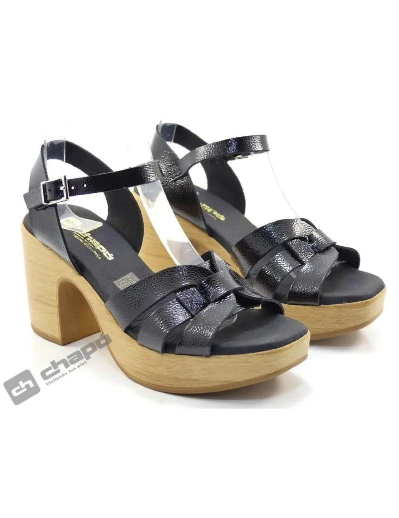Sandalia Negro Paula PÉrez 5387