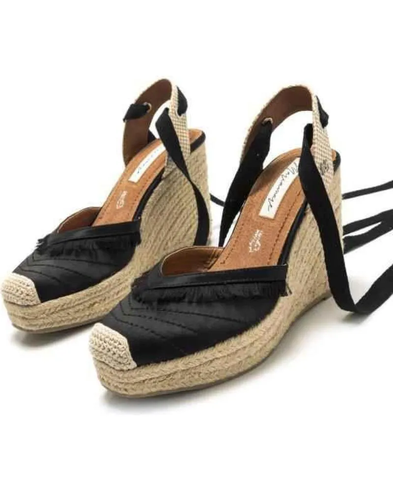 Sandalias de Mujer MARIA MARE ALPARGATA 68309 NEGRA NEGRO