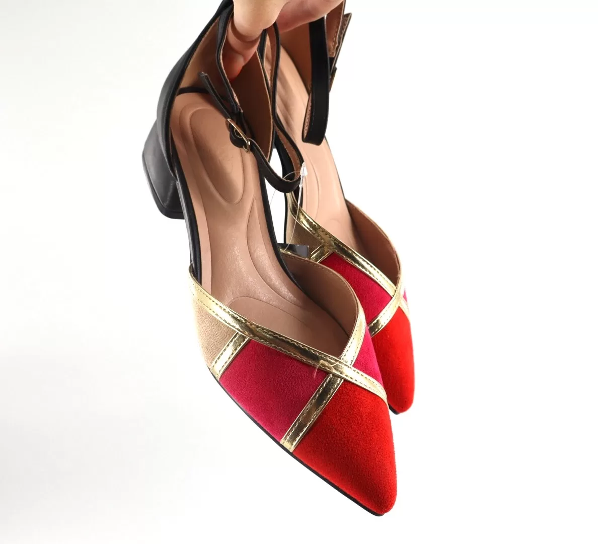 SANDALIAS ROSA ROJO FUSIÓN