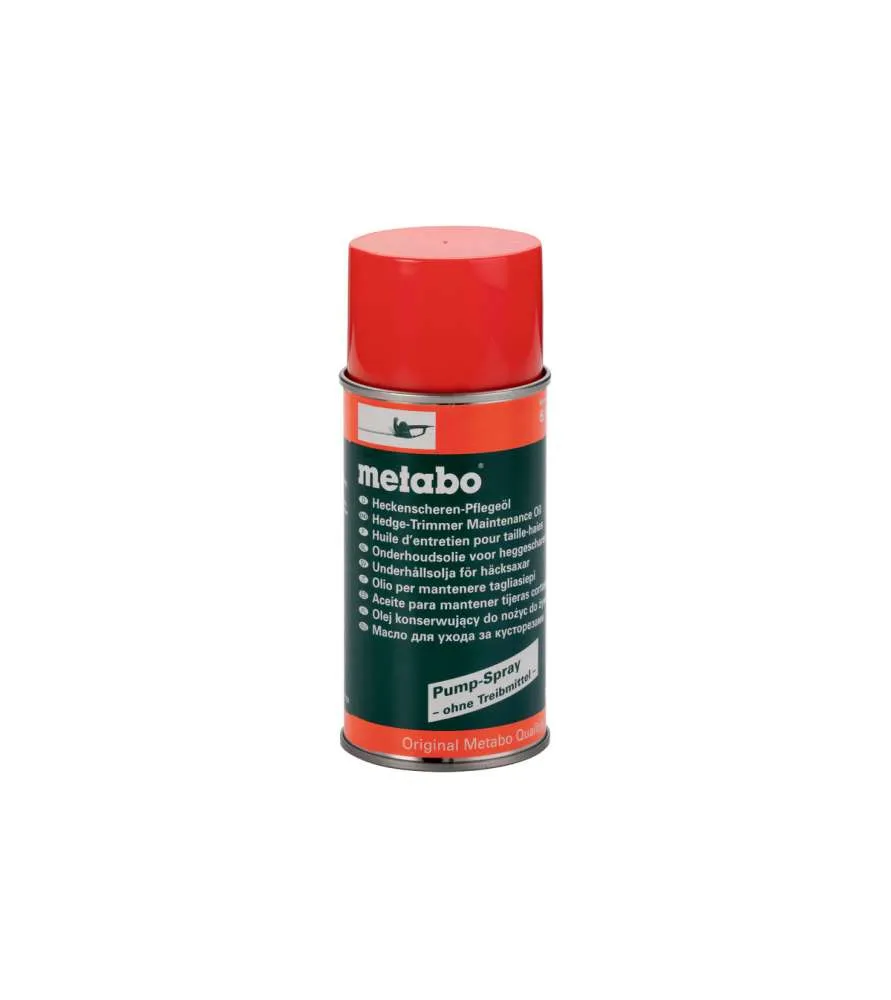 Spray de aceite de mantenimiento Metabo para cortasetos - 300 ml