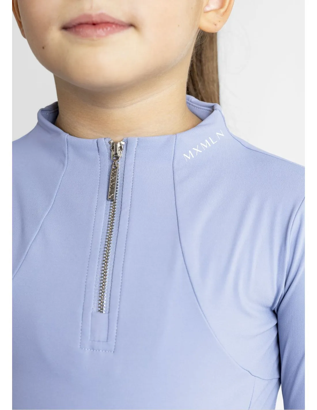 YR Camiseta de Manga Larga Base Layer Iris Blue